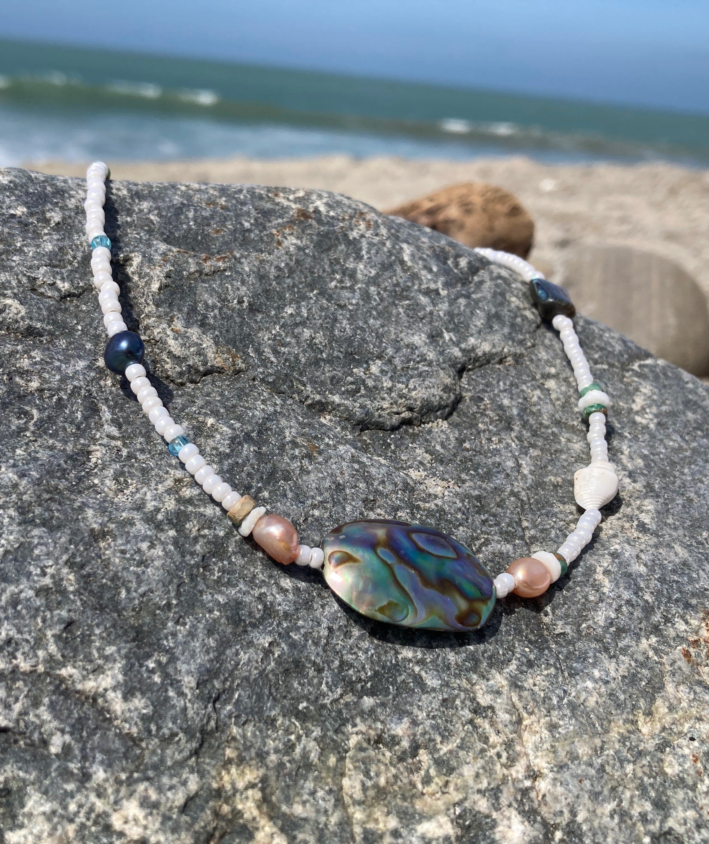 Don't Leave Me Abalone - Oval